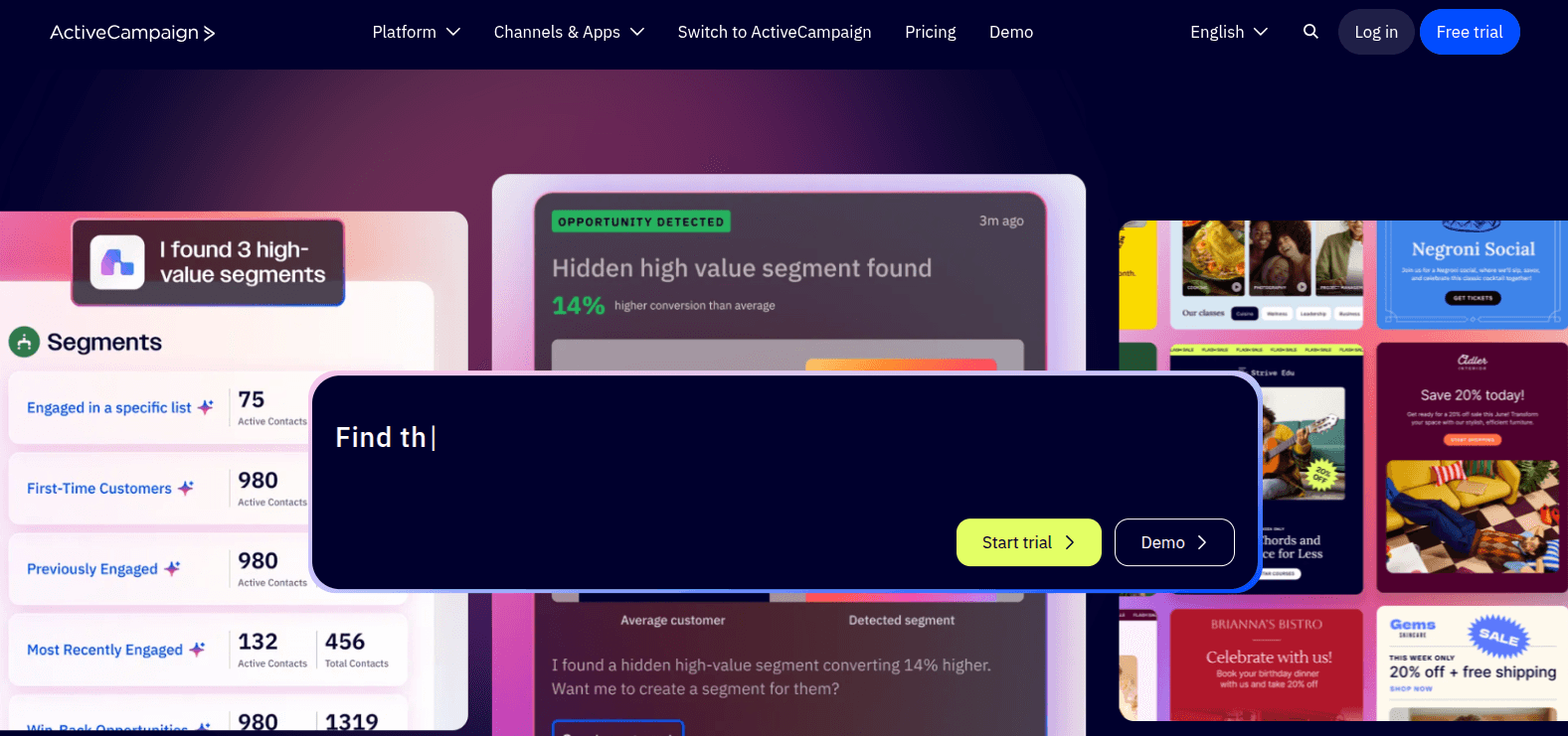 ActiveCampaign automation workflow builder