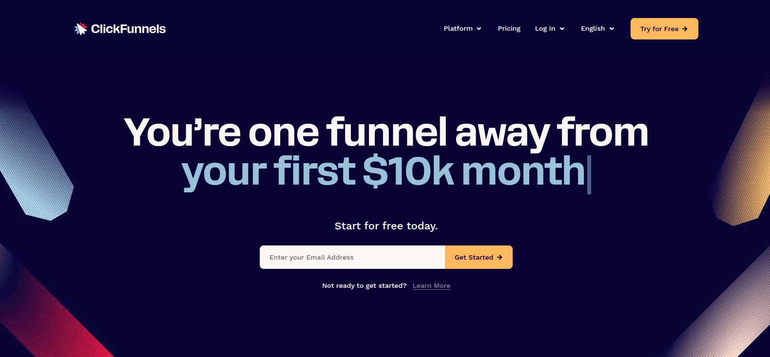ClickFunnels drag-and-drop funnel editor